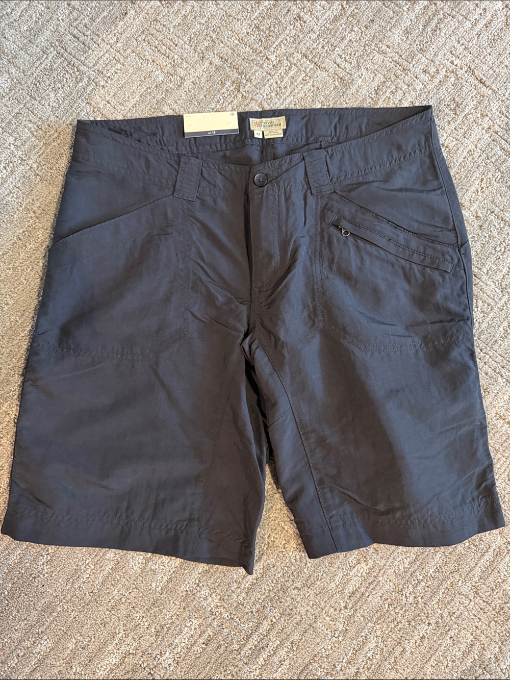 Royal Robbins Women's Black Hybrid Shorts